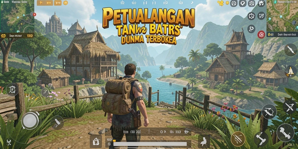 Antarmuka menarik dalam pengalaman Open World 93337.