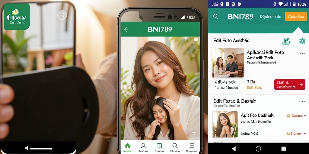 Screenshot interaktif dari antarmuka BNI789 yang sedang digunakan.