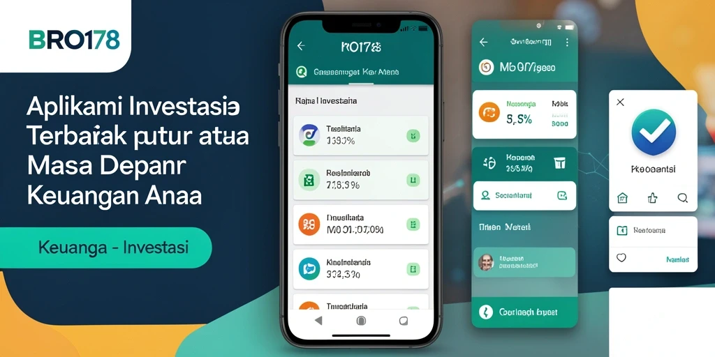 Tampilan antarmuka modern dan fungsionalitas aplikasi Investasi.