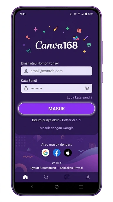 Masuk Akun Canva168 dengan Mudah dan Cepat